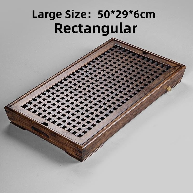 Chinese Bamboo Gong Fu Tea tray With Drainage - TeaCeremonyLife