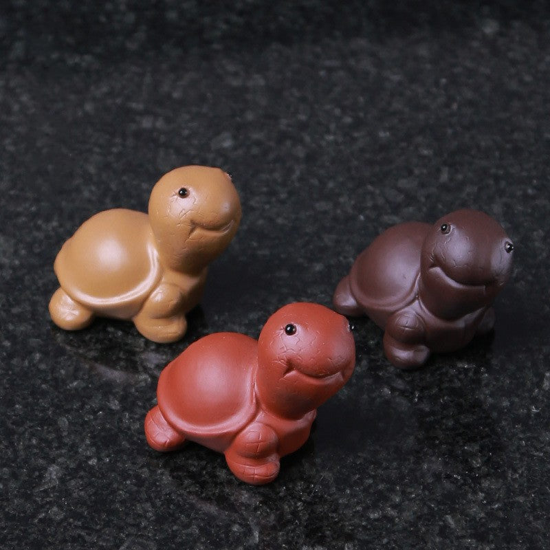 Ceramic Tea Pet Cute Little Turtle|Home Decor|Tea Accessories