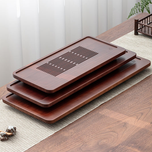 Chinese Wooden Tea Tray with Drainage|Gong Fu Tea Tray - TeaCeremonyLife