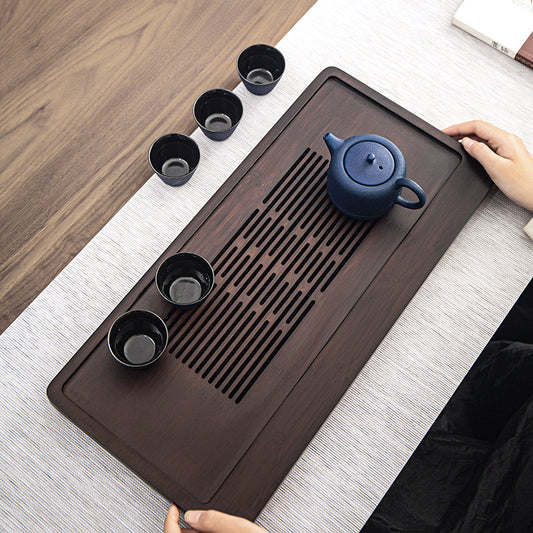 Bamboo Gong Fu Tea Tray With Drainage|Tea Ceremony Tray - TeaCeremonyLife