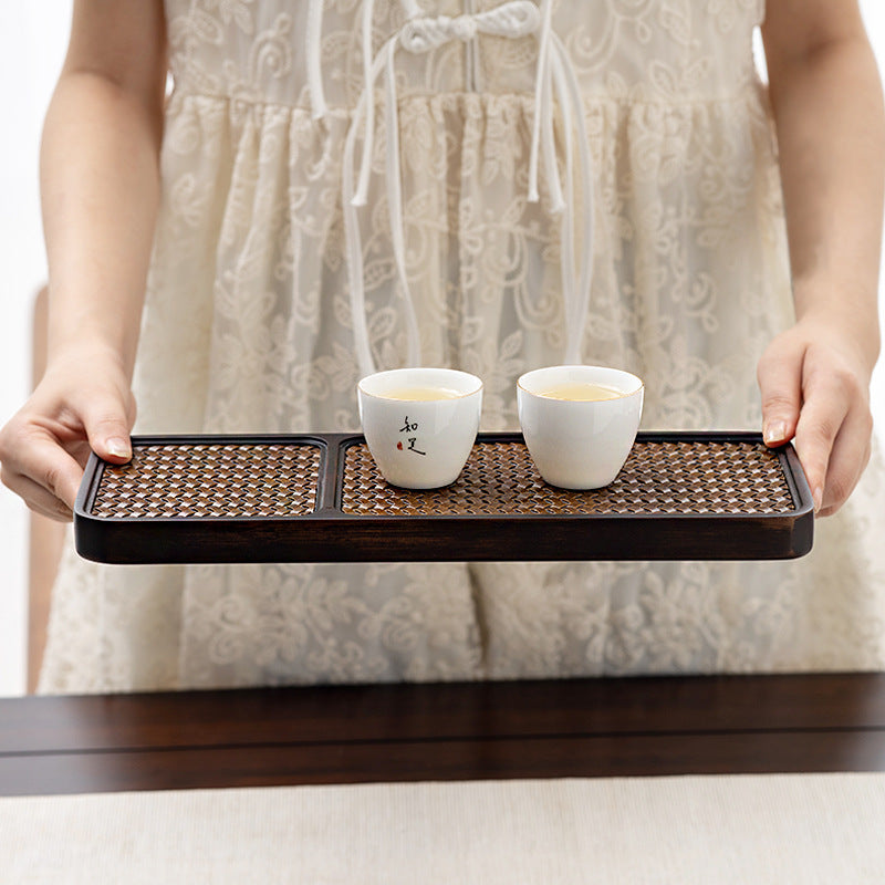 Chinese Bamboo Tea Tray|Serving Trays|Tea Table - TeaCeremonyLife