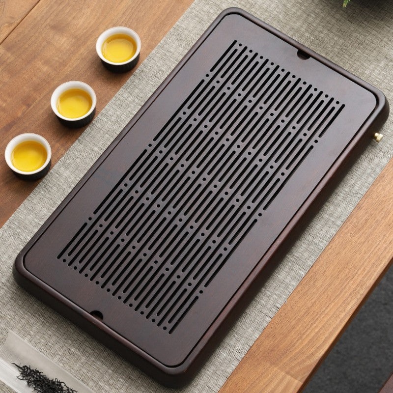 Bamboo Gong Fu Tea Tray|Tea Tray With Drainage - TeaCeremonyLife