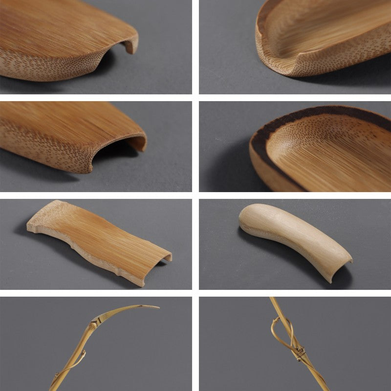 Natural Bamboo Tea Spoon Tea Ceremony Set|Bamboo Tea Accessories - TeaCeremonyLife