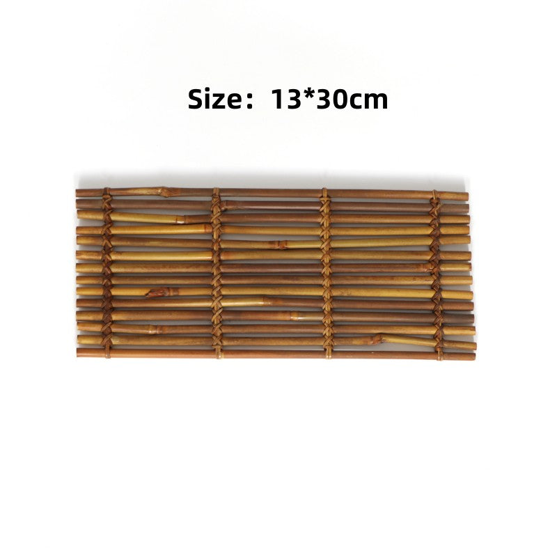 Natural Bamboo Handmade Tea Tray|Small Coffee Table|Tea Accessories