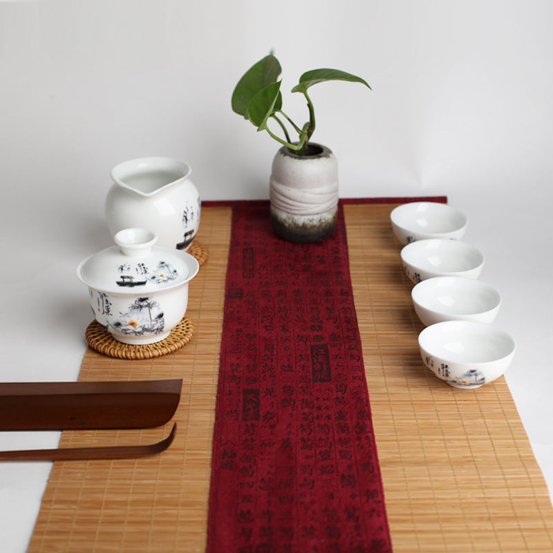 Bamboo Tea Table Mats|Tea Cloth|Tea Accessories|Home Decor