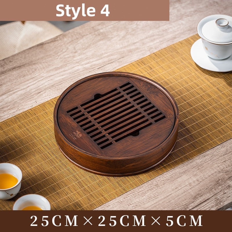 Chinese Wood Gong Fu Tea Tray with Drainage - TeaCeremonyLife