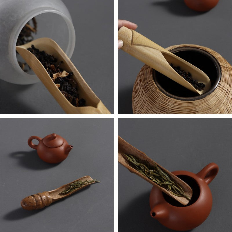 Natural Bamboo Tea Spoon/Tea Ceremony Accessories/Kung Fu Tea Tools - TeaCeremonyLife