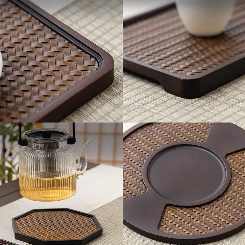 Chinese Bamboo Tea Tray|Serving Trays|Tea Table - TeaCeremonyLife