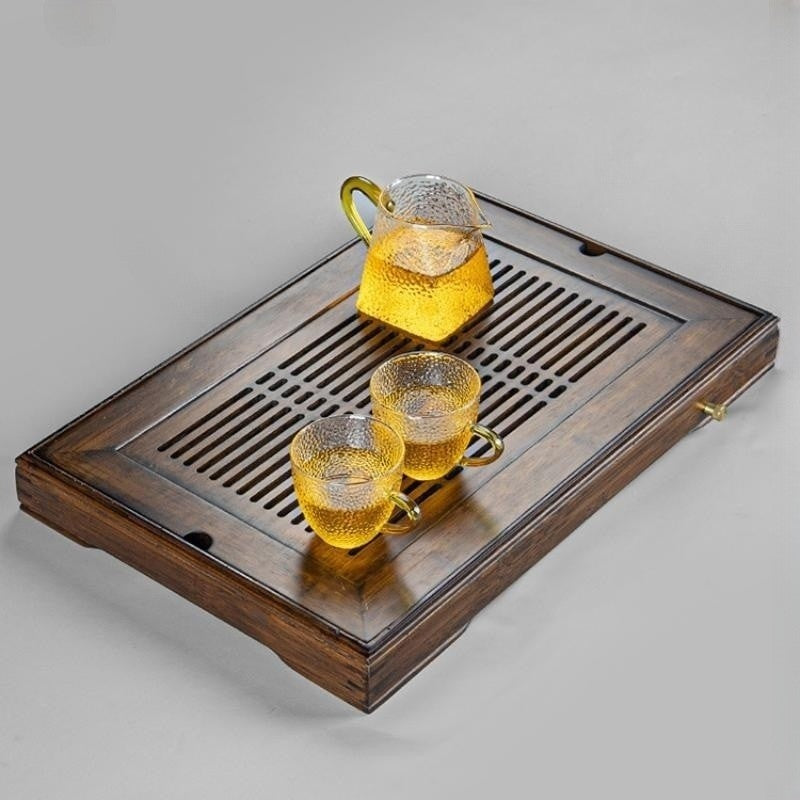 Bamboo Gong Fu Tea Tray With Drainage|Tea Lover Gift - TeaCeremonyLife