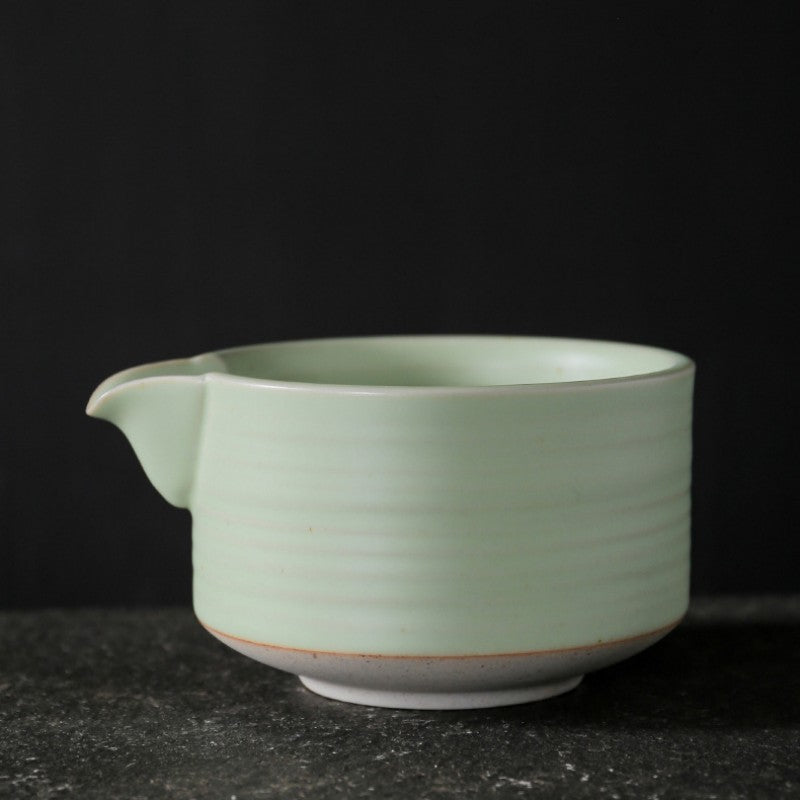 Ceramic Matcha Bowl|Matcha Bowl With Spout - TeaCeremonyLife