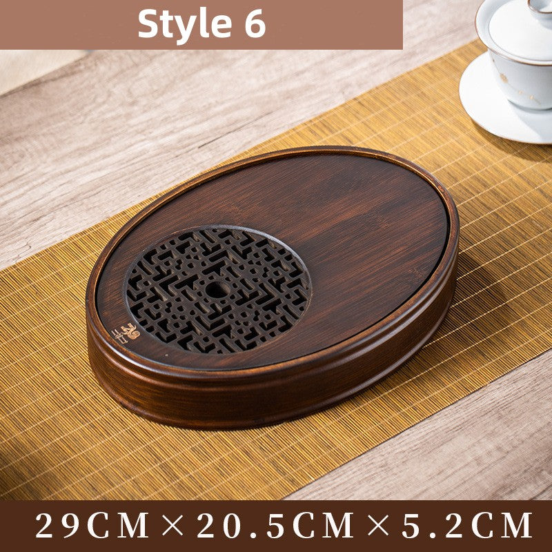 Chinese Wood Gong Fu Tea Tray with Drainage - TeaCeremonyLife