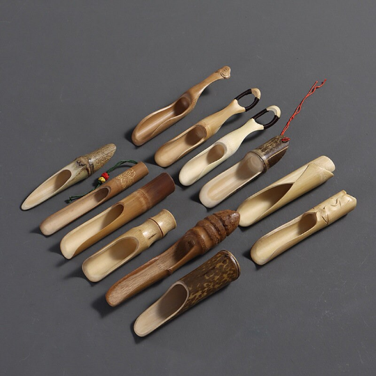 Natural Bamboo Tea Spoon/Tea Ceremony Accessories/Kung Fu Tea Tools - TeaCeremonyLife