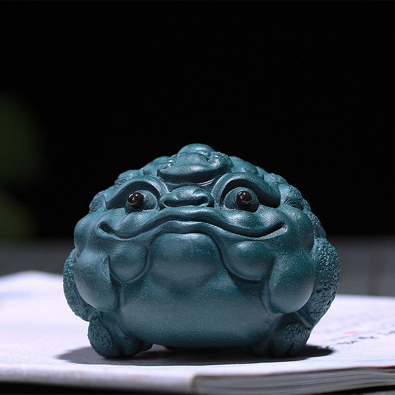 Ceramic Tea Pet Toad/Tea Accessories - TeaCeremonyLife