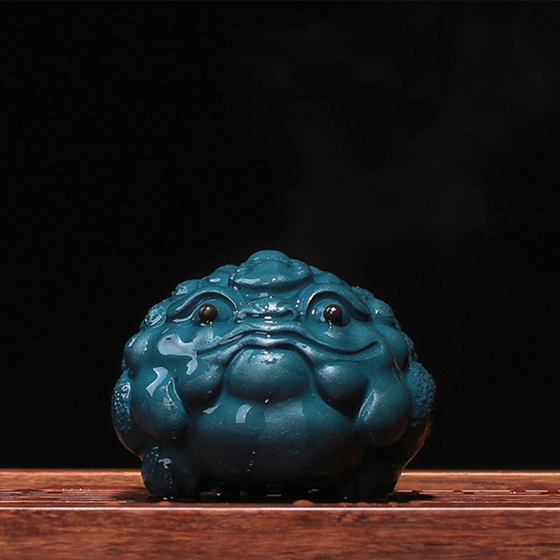 Ceramic Tea Pet Toad/Tea Accessories - TeaCeremonyLife