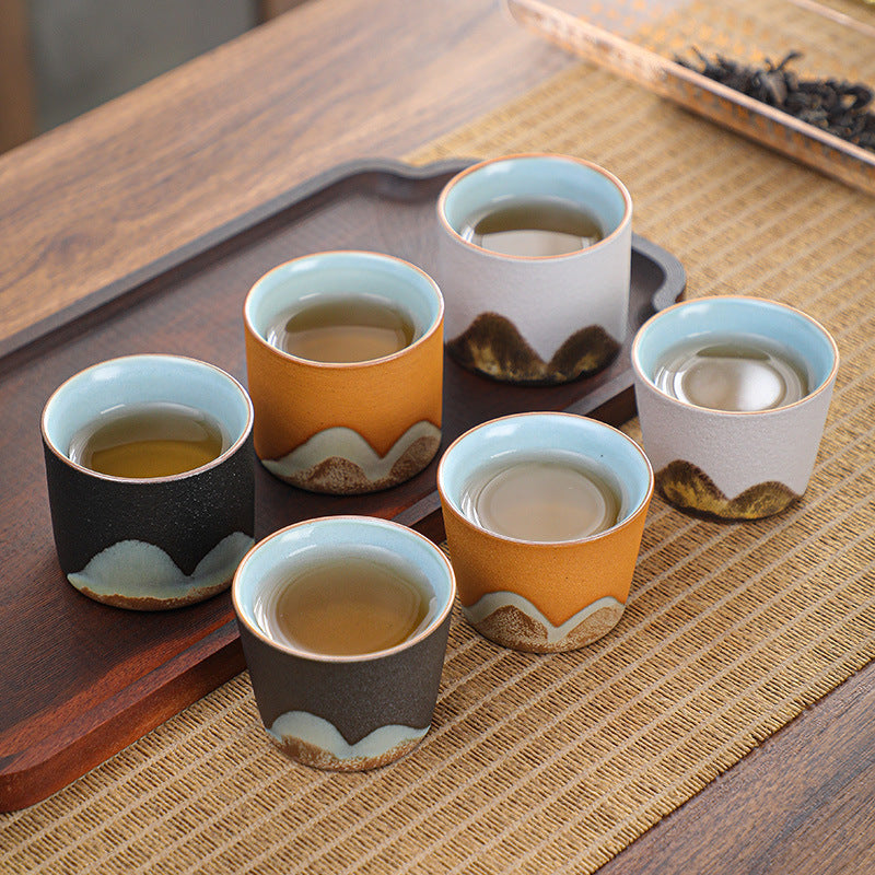 Ceramic Mountain Tea Cups|Espresso Cup 50ml