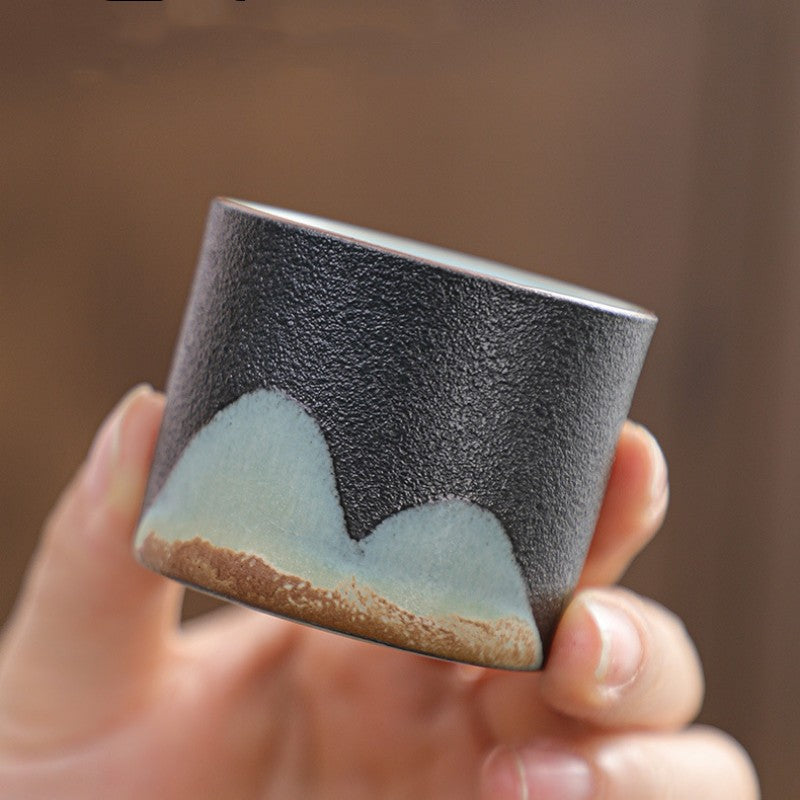 Ceramic Mountain Tea Cups|Espresso Cup 50ml