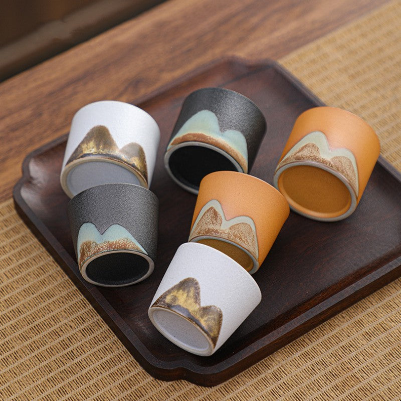 Ceramic Mountain Tea Cups|Espresso Cup 50ml