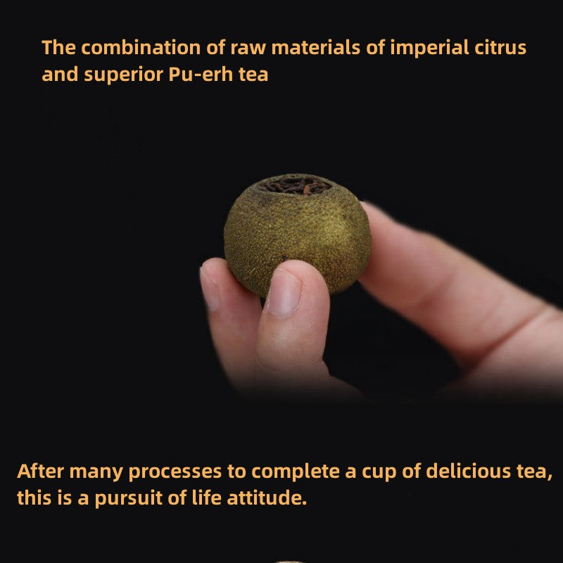 Orange Pu Erh Tea Of YunNan Palace Pu 250g - TeaCeremonyLife