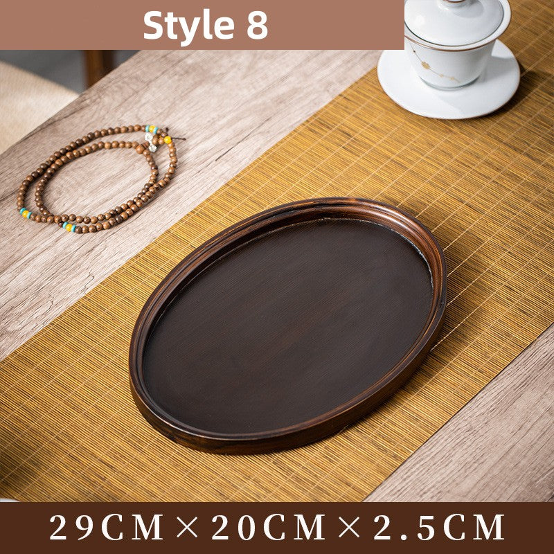 Chinese Wood Gong Fu Tea Tray with Drainage - TeaCeremonyLife