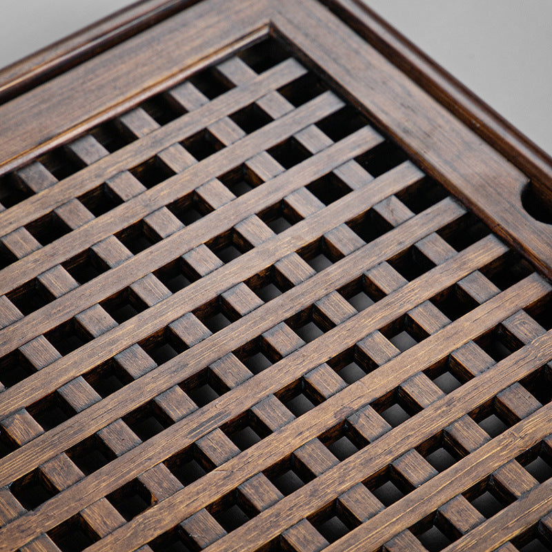 Chinese Bamboo Gong Fu Tea tray With Drainage - TeaCeremonyLife