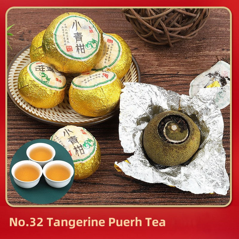 Yunnan Orange Puerh Tea · Chinese Kung Fu Tea