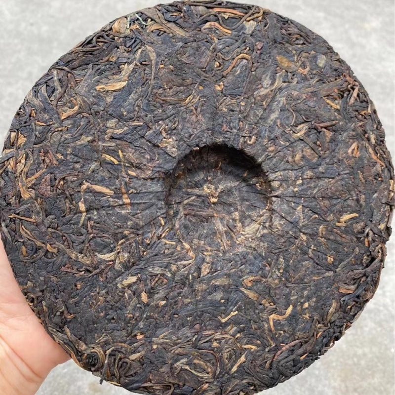 2004 Yunnan Barbarian Brick Tea Mountain Raw Puerh Tea 400g - TeaCeremonyLife